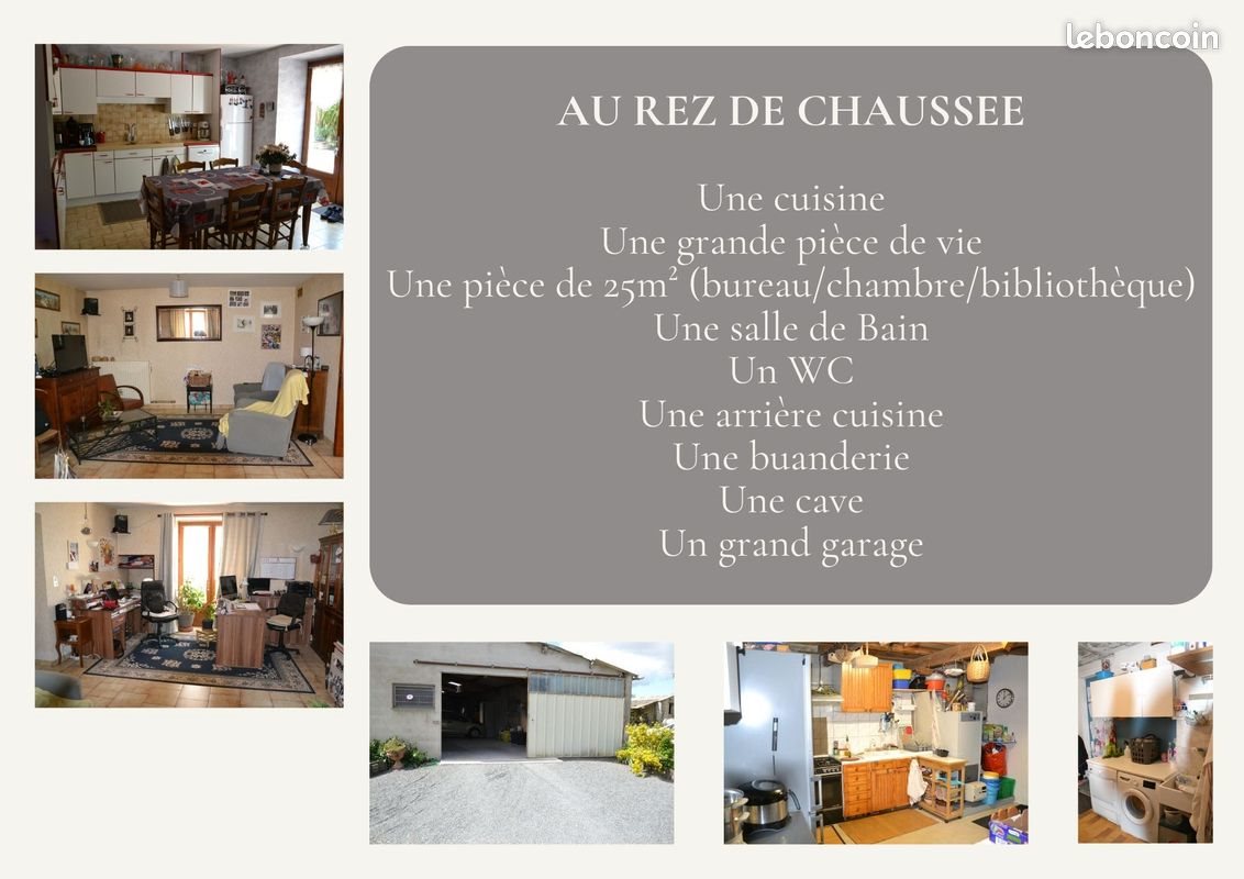 Maison à vendre, 196m², Secondigné-sur-Belle