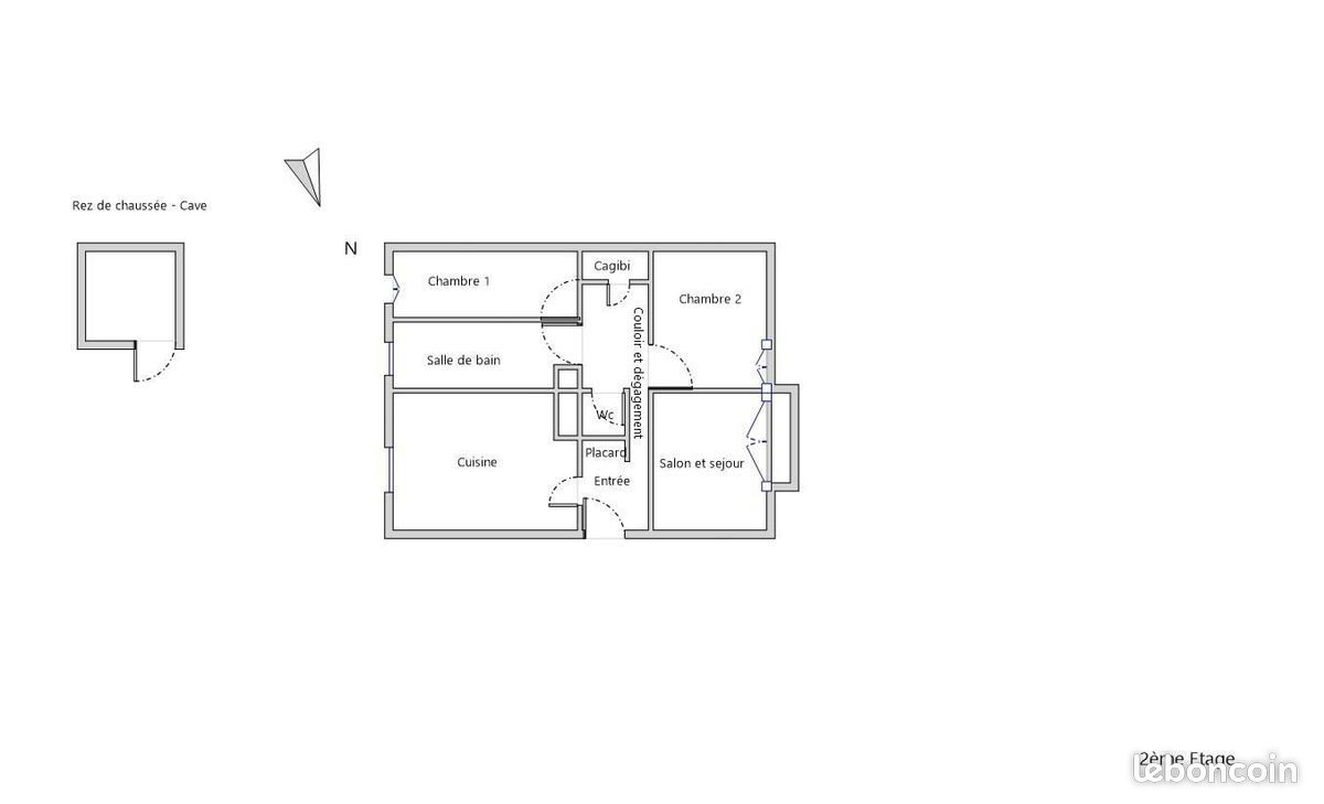 Appartement à vendre, 65m², Quetigny