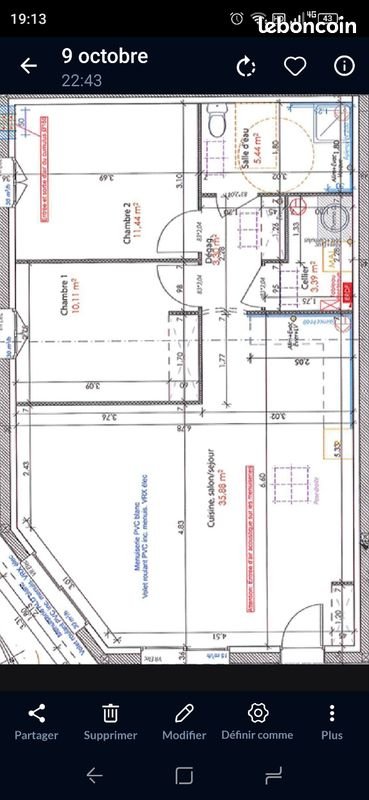 Maison à louer, 70m², Roquefort