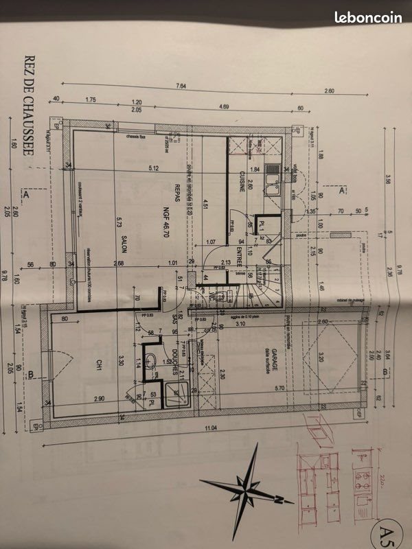 Maison à louer, 110m², Theix