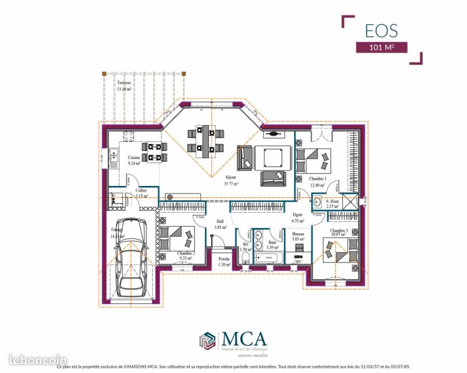 Maison à vendre, 101m², Calonges