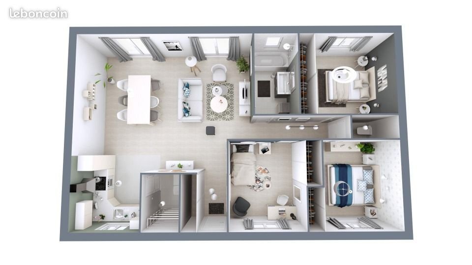 Maison à vendre, 110m², Monprimblanc