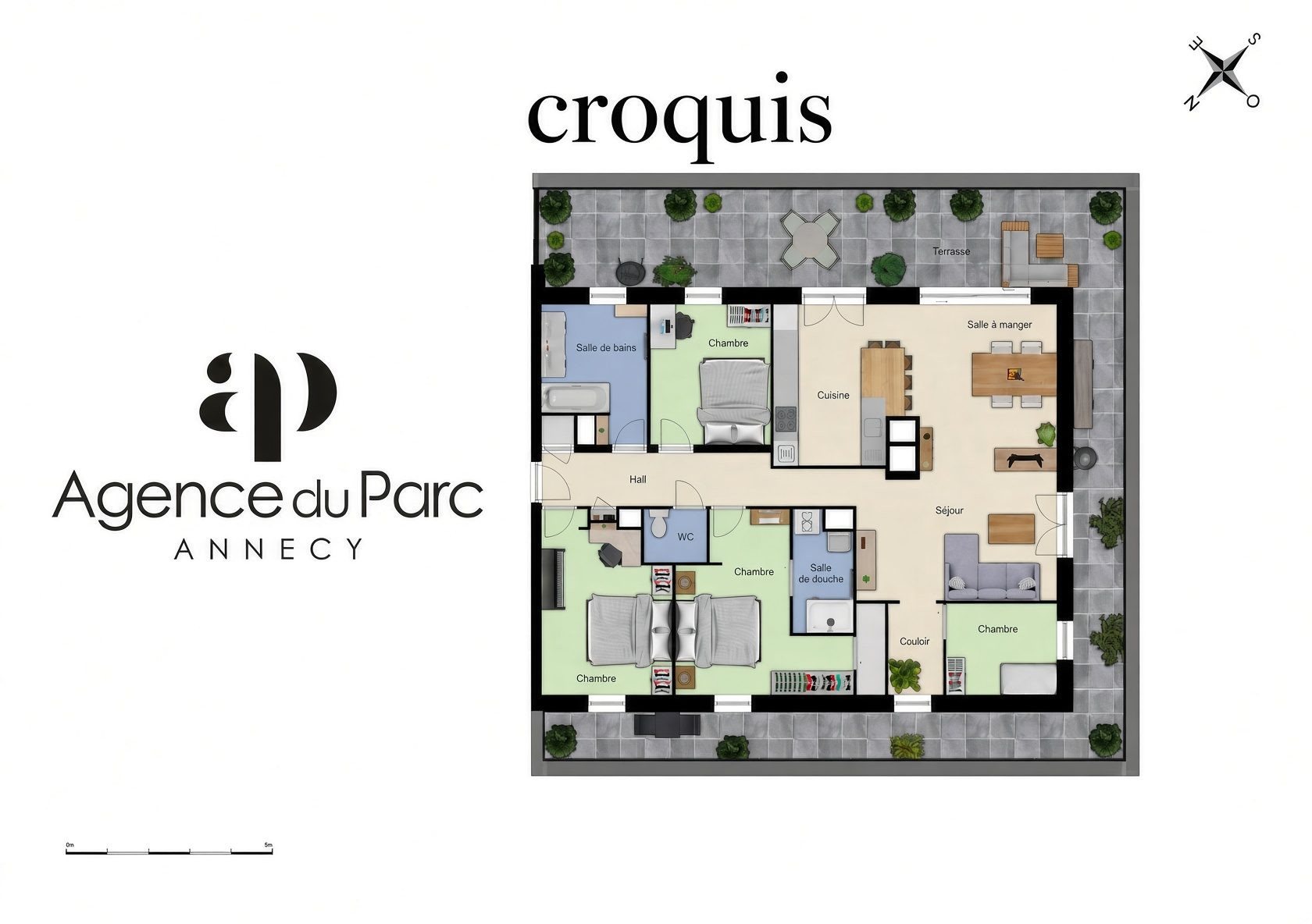 Appartement à vendre, 115m², Annecy-le-Vieux