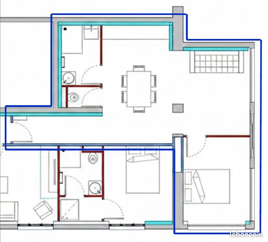 Appartement à vendre, 50m², Frasne