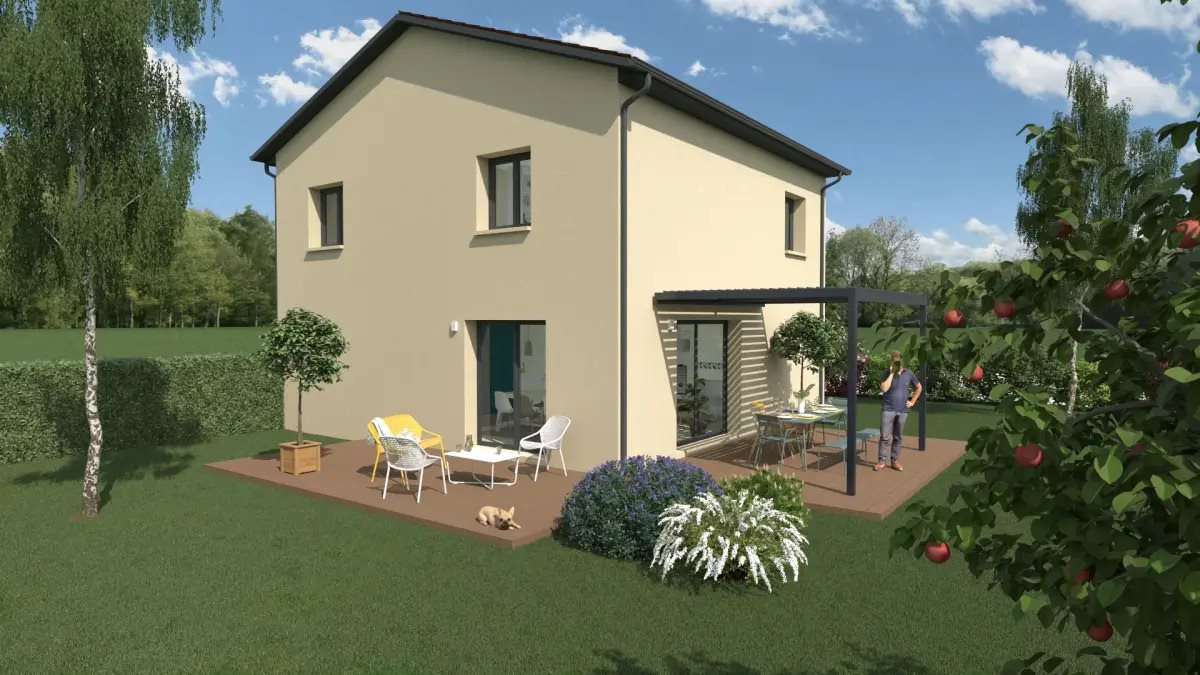 Maison à vendre, 98m², Saint-Didier-de-Formans