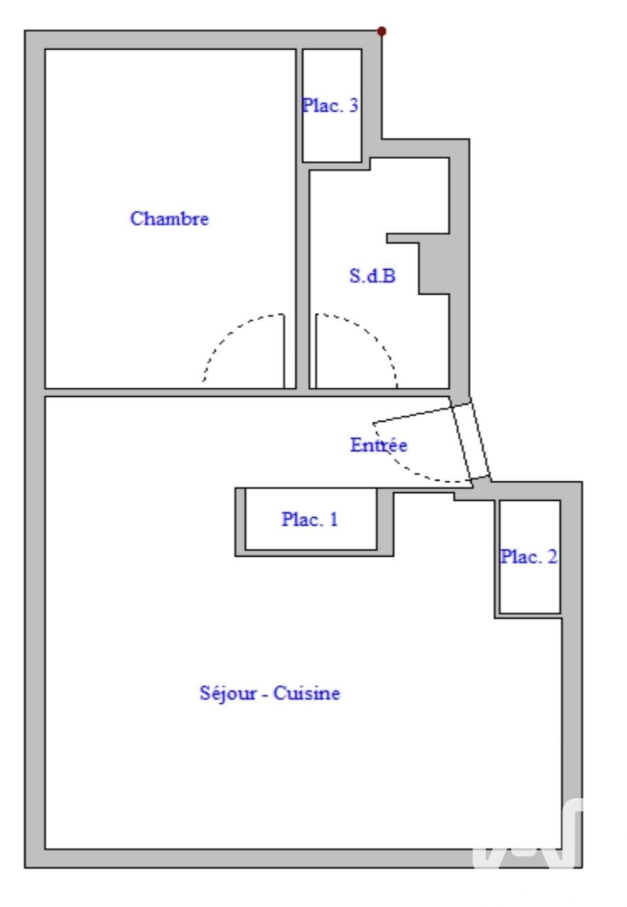 Appartement à vendre, 36m², Sèvres