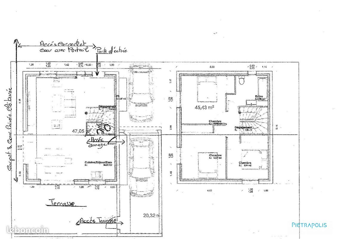 Maison à vendre, 84m², Meyrieu-les-Etangs