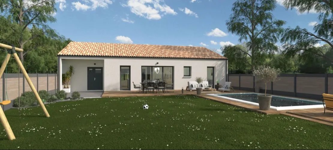 Maison à vendre, 100m², Saint-Hilaire-de-Chaléons