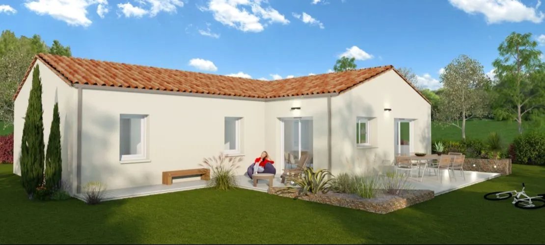 Maison à vendre, 95m², Saint-Hilaire-de-Chaléons