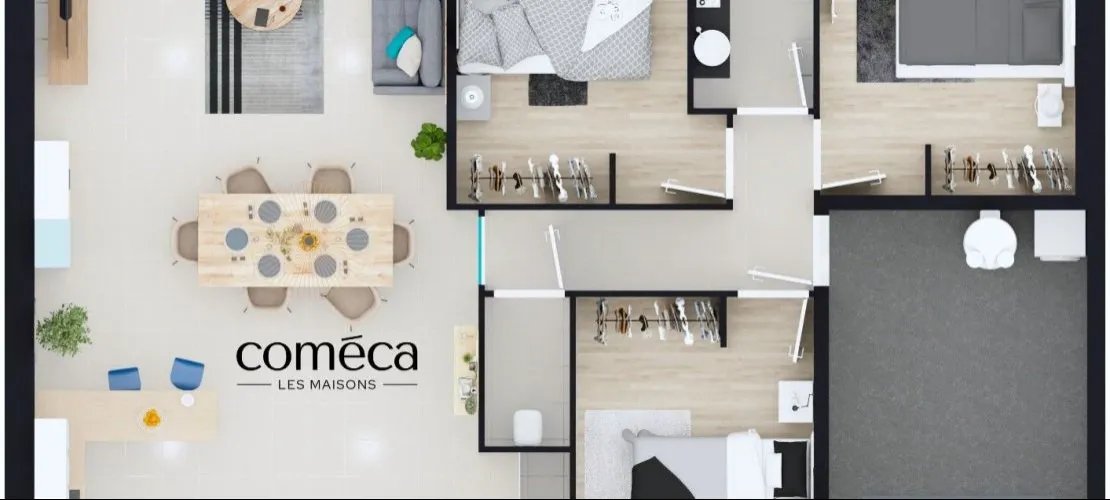 Maison à vendre, 90m², Saint-Michel-en-l'Herm