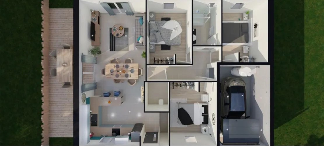 Maison à vendre, 81m², Saint-Cyr-en-Talmondais