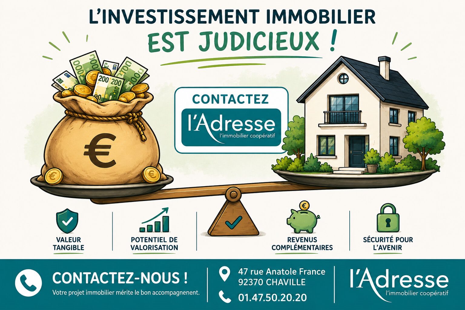 Appartement à vendre, 47m², Chaville
