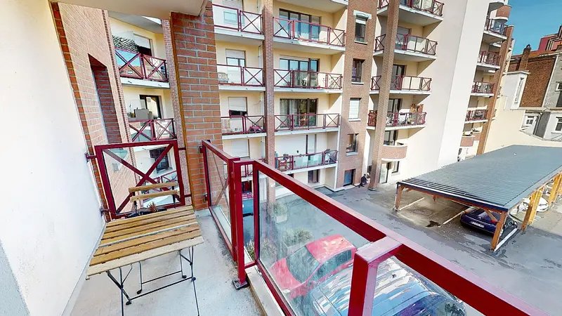 Appartement à louer, 48m², Lille