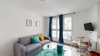 Appartement à louer, 19m², Paris 18ème