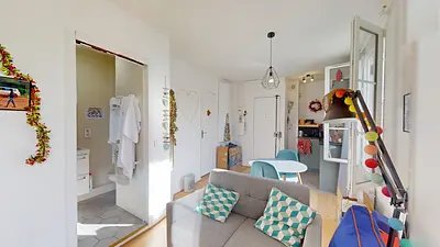 Appartement à louer, 27m², Paris 17ème