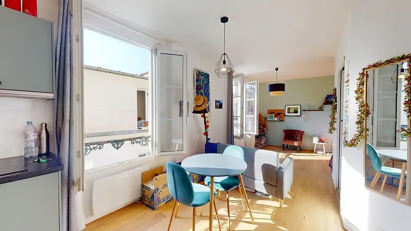 Appartement à louer, 27m², Paris 17ème