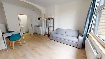 Appartement à louer, 21m², Roubaix