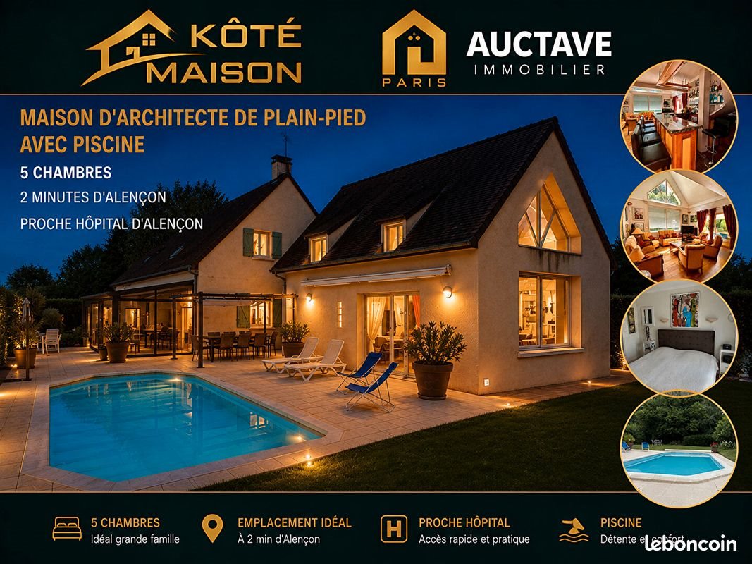 Maison à vendre, 200m², Alençon