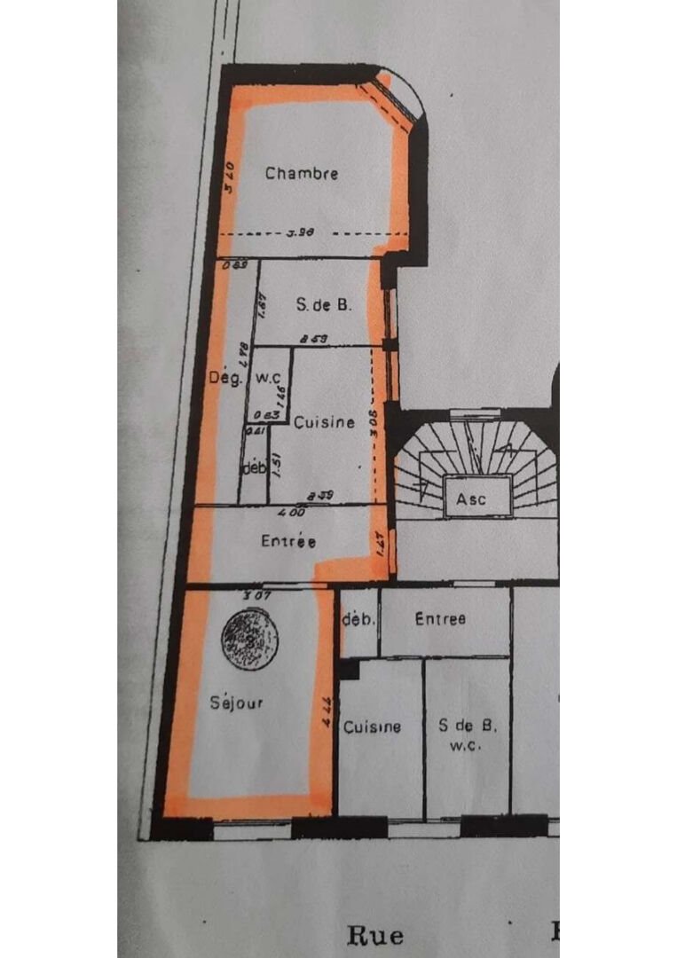 Appartement à vendre, 49m², Asnières-sur-Seine