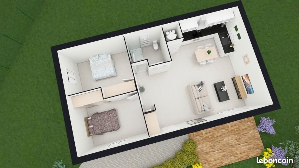 Maison à vendre, 59m², Peyrolles-en-Provence