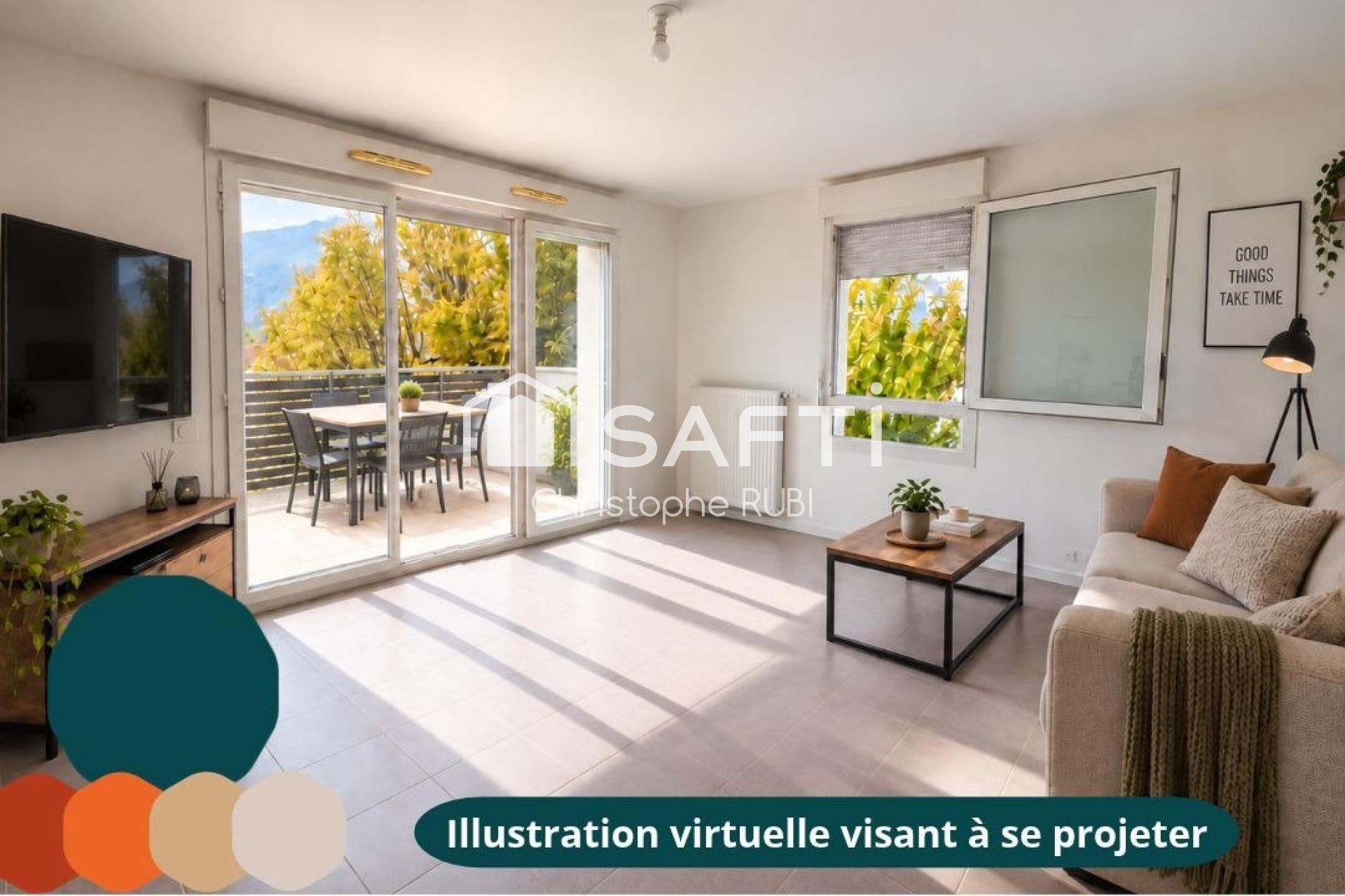 Appartement à vendre, 64m², Saint-Egrève