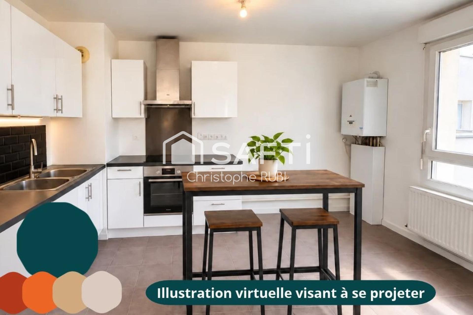 Appartement à vendre, 64m², Saint-Egrève