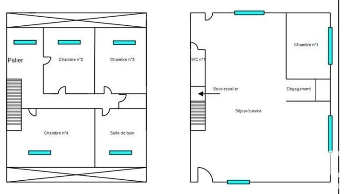 Maison à vendre, 102m², Condette