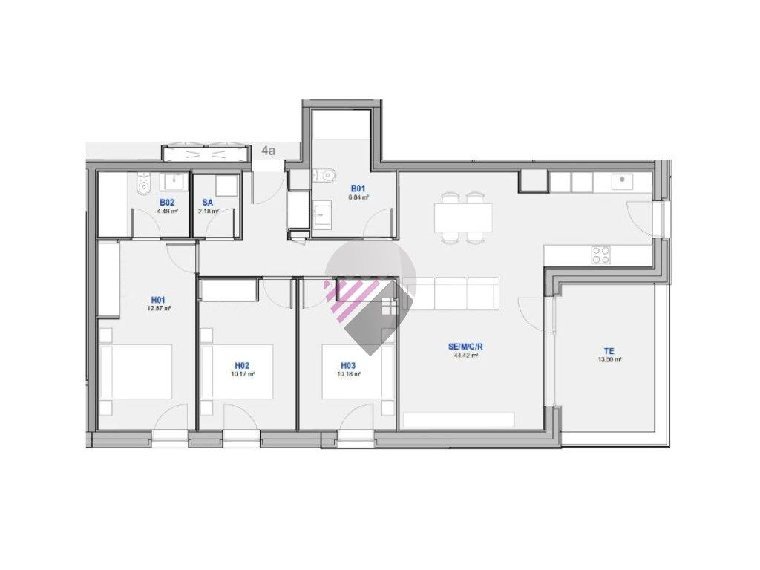 3-bedroom flat for sale in Encamp · 8 of 10