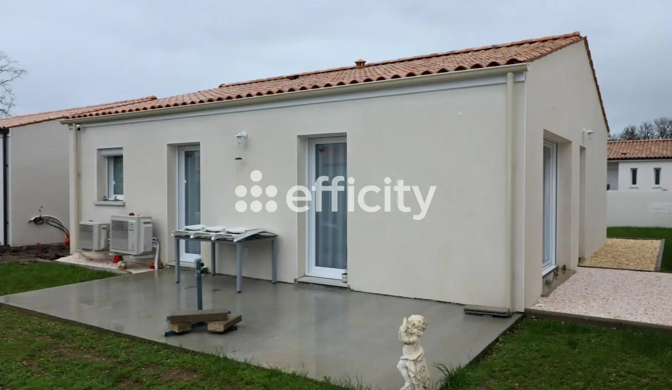 Maison à vendre, 60m², Semussac
