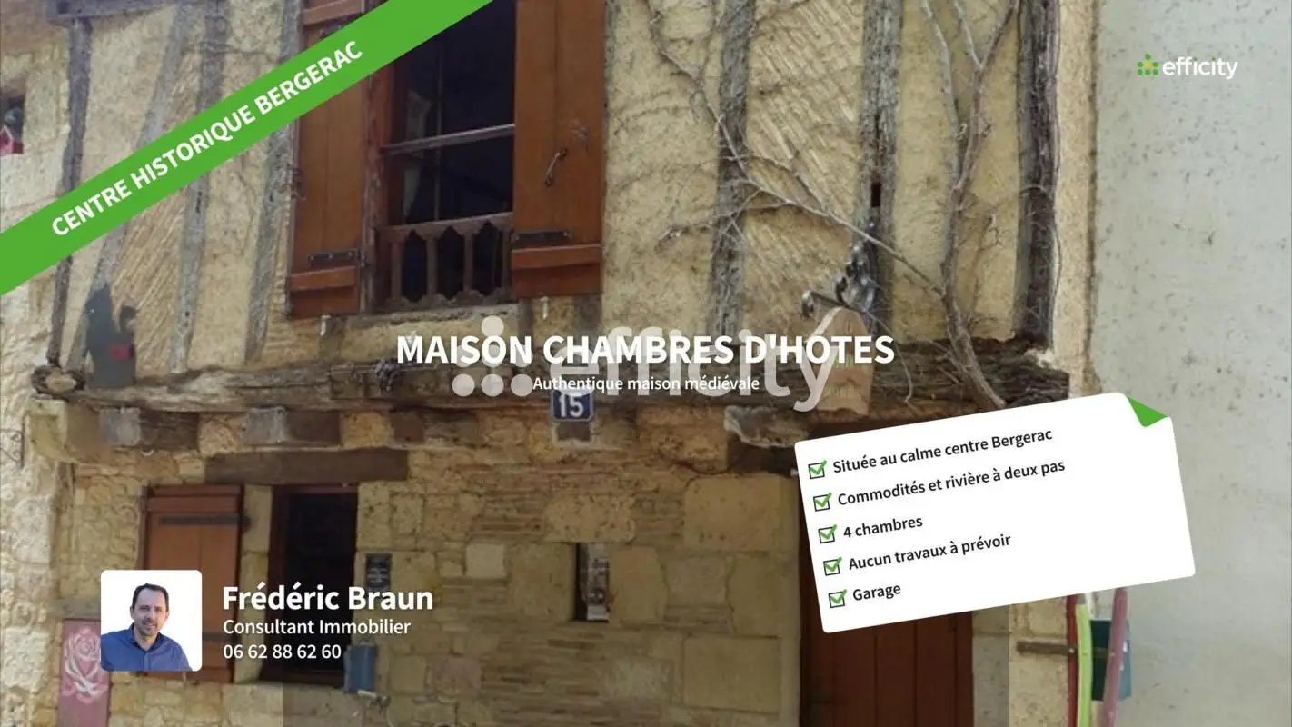 Maison à vendre, 140m², Bergerac