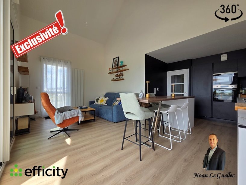 Appartement à vendre, 63m², La Chapelle-des-Fougeretz