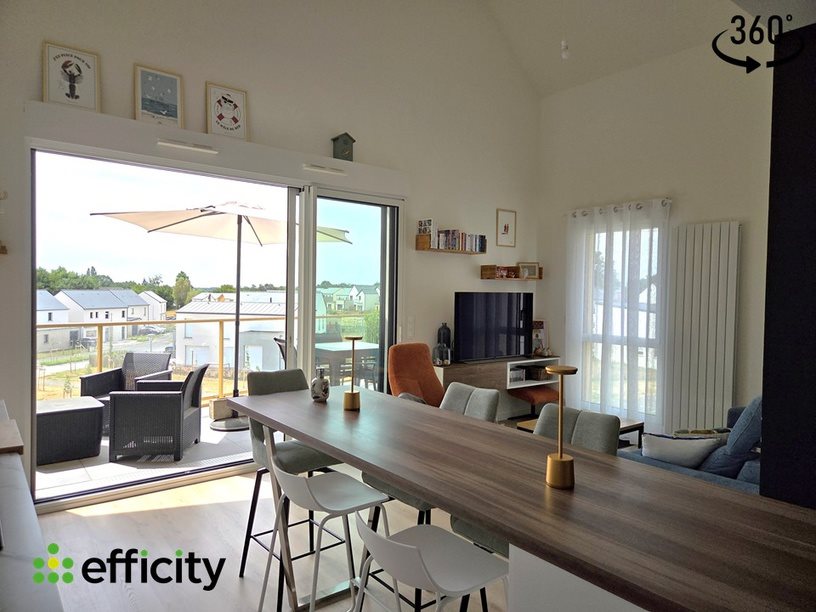 Appartement à vendre, 63m², La Chapelle-des-Fougeretz