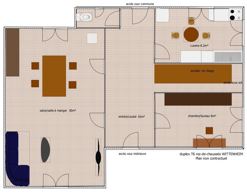 Appartement à vendre, 195m², Wittenheim