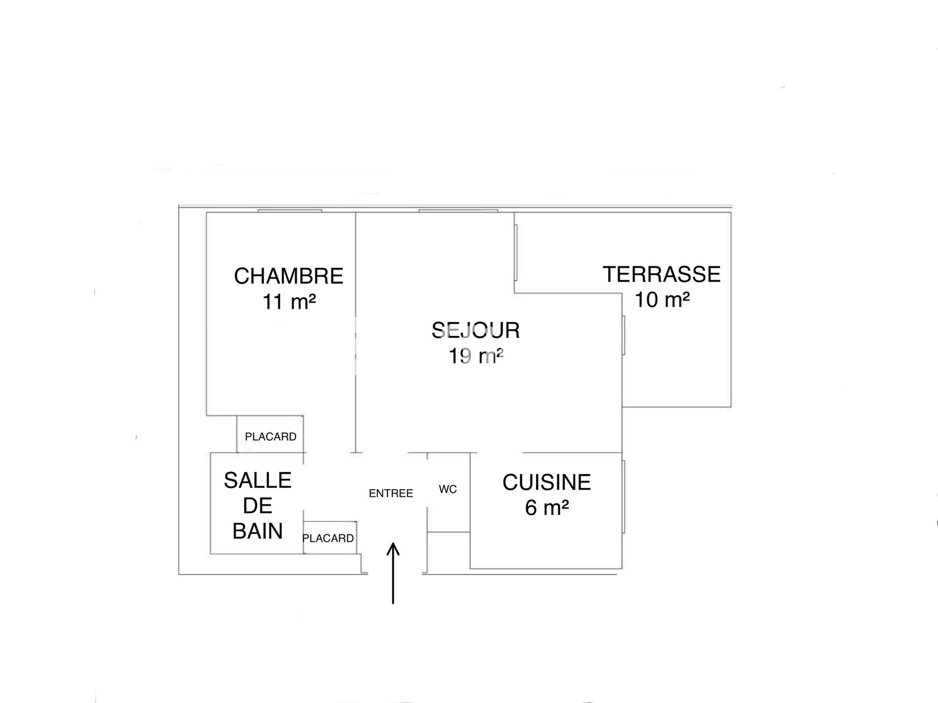 Appartement à vendre, 56m², Montrouge