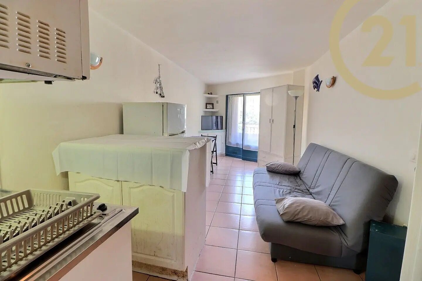 Appartement à vendre, 19m², Saint-Raphaël