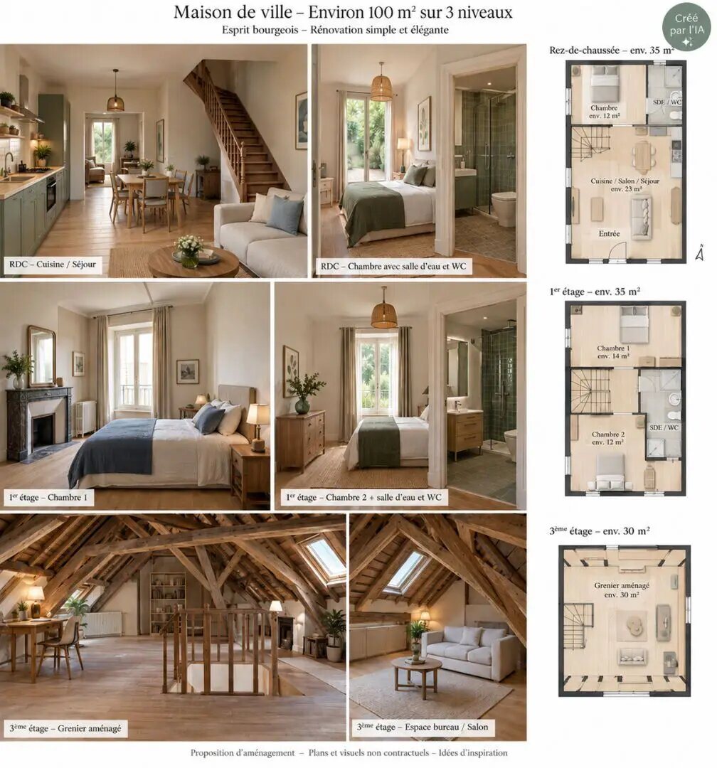 Maison à vendre, 99m², Montournais