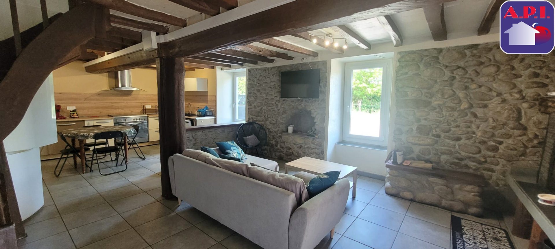 Maison à louer, 83m², Crampagna