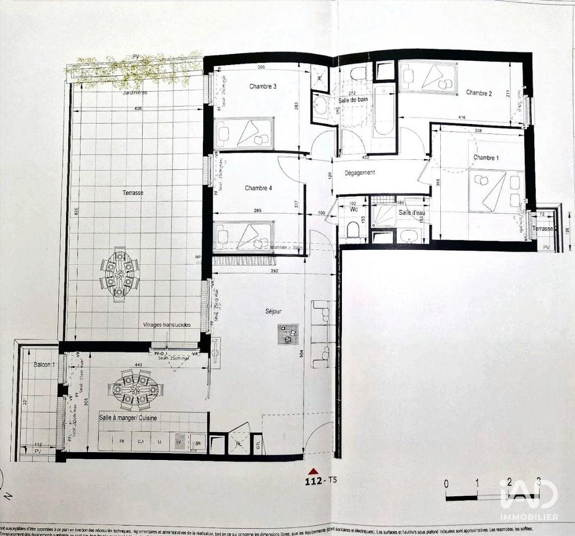 Appartement à vendre, 92m², Clichy