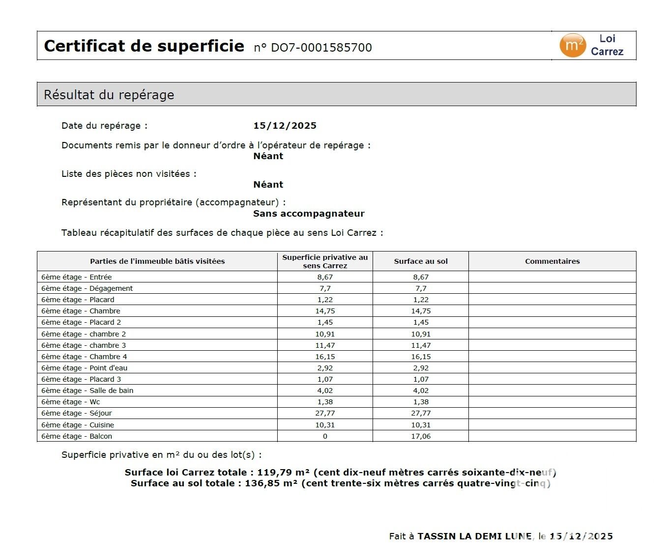 Appartement à vendre, 120m², Tassin-la-Demi-Lune