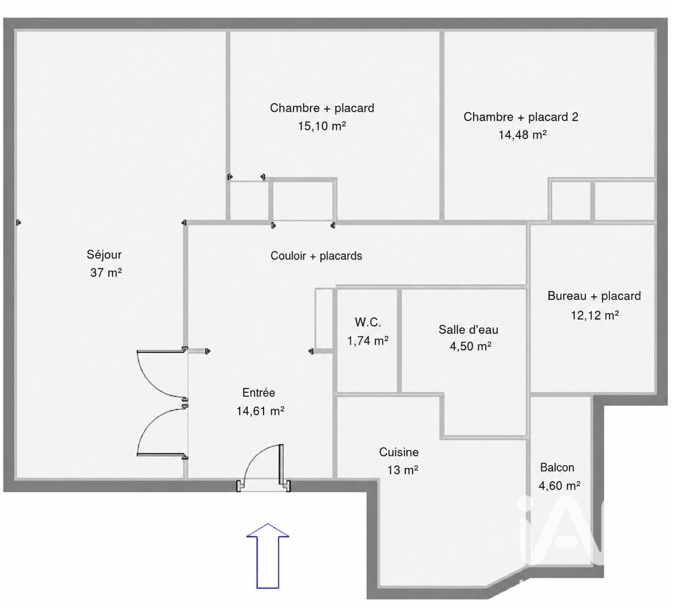 Appartement à vendre, 113m², Nantes