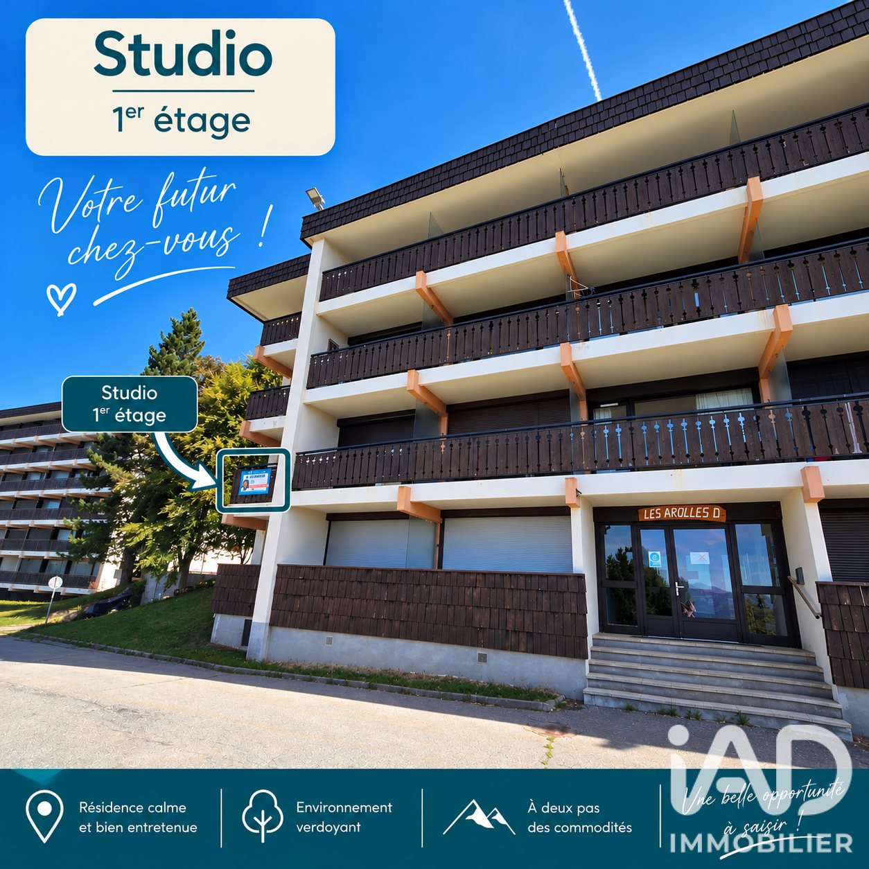 Appartement à vendre, 28m², Allevard