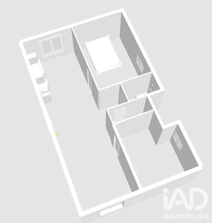 Appartement à vendre, 50m², Allevard