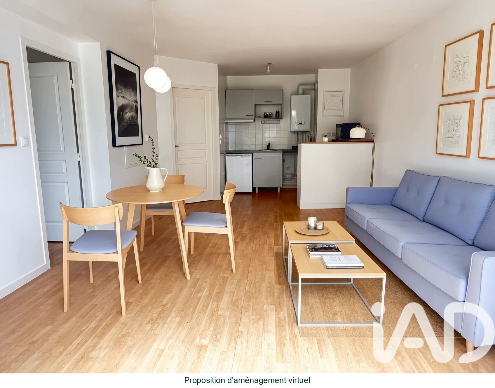 Appartement à vendre, 45m², Saint-Herblain