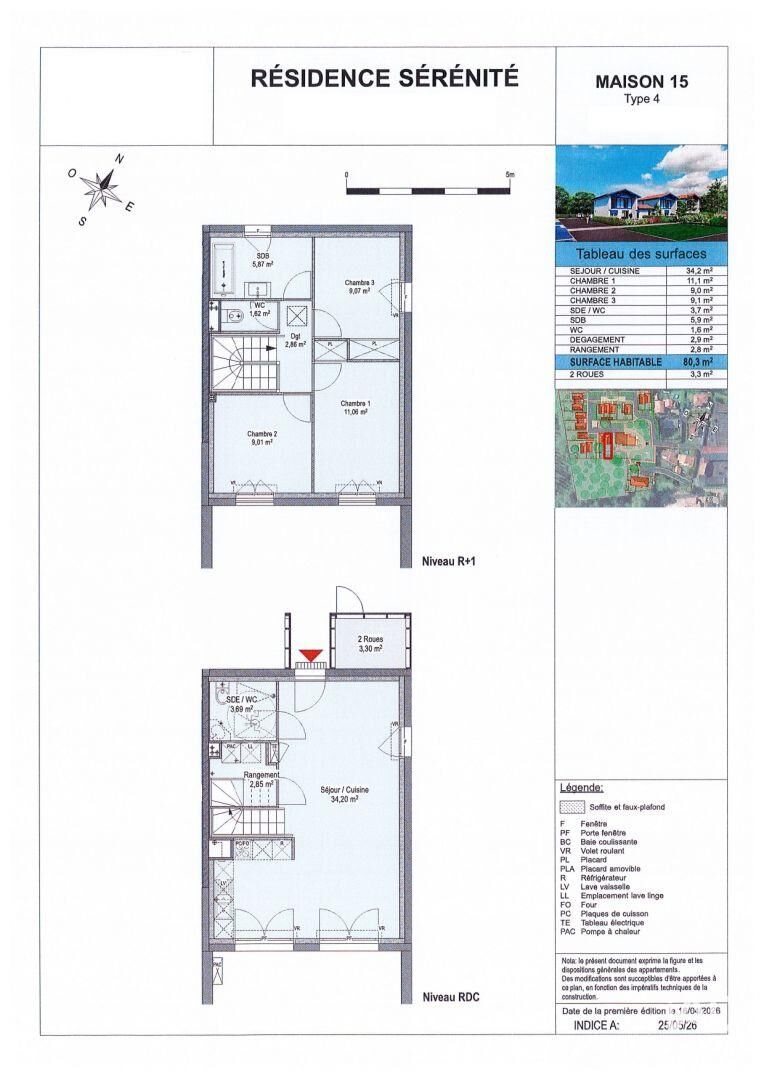 Maison à vendre, 80m², Saint-Martin-de-Seignanx