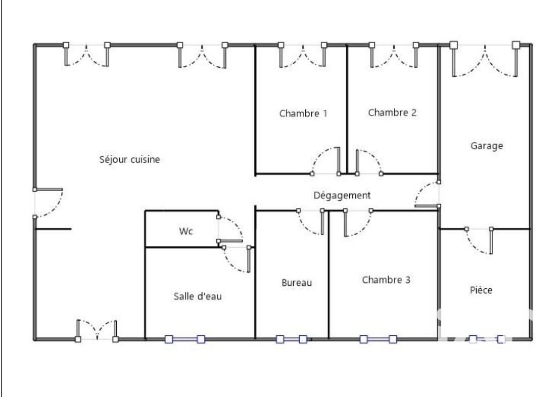 Maison à vendre, 95m², Lescar