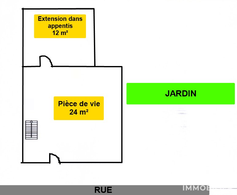 Maison à vendre, 60m², Vidaillat