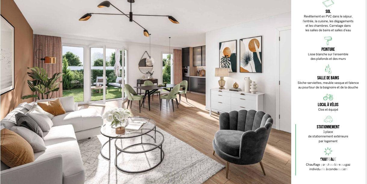 Appartement à vendre, 64m², La Roche-sur-Yon