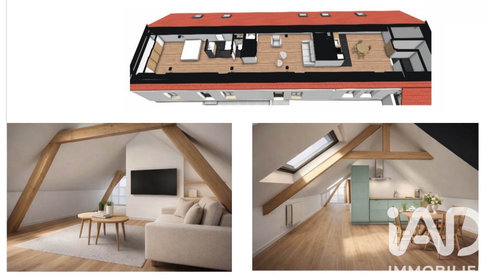 Appartement à vendre, 42m², Sainte-Savine