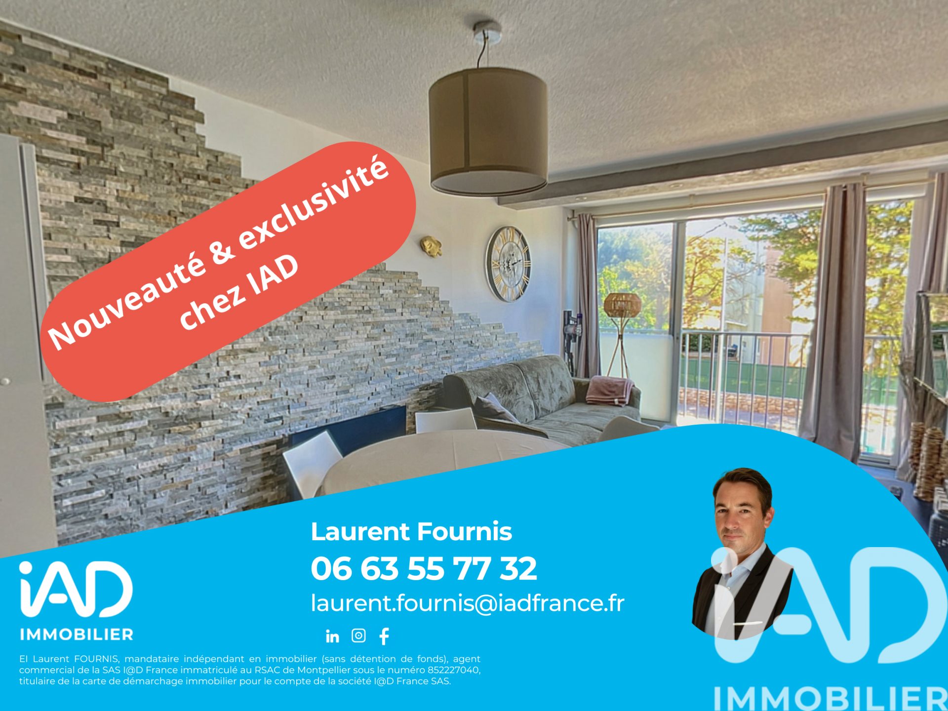 Appartement à vendre, 35m², Sète
