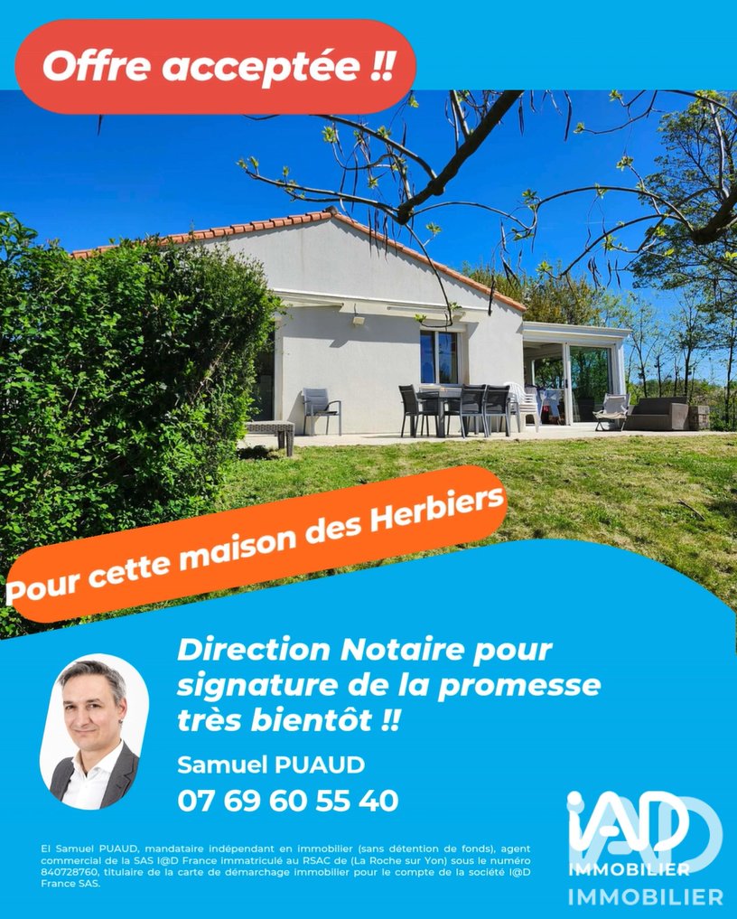 Maison à vendre, 149m², Les Herbiers
